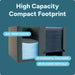 Premium Trading Card Storage Station: Includes Toploaders and Penny Sleeves by Collective Commerce Group